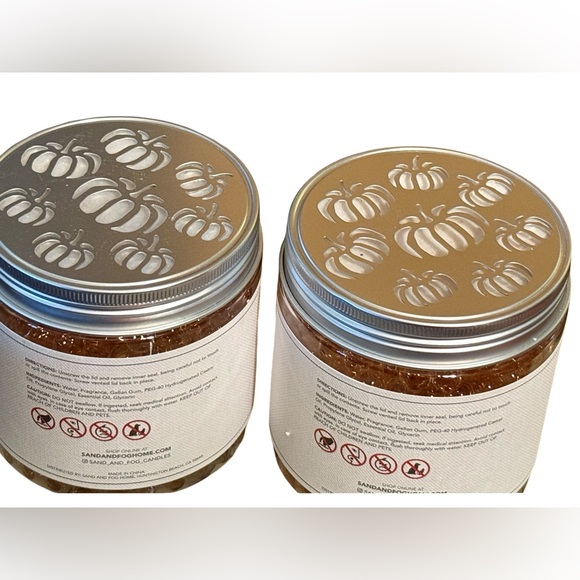 Sand & Fog NWT White Pumpkin Scent Odor Neutralizing Gel Beads Qty of 2 9.35 Oz - Picture 6 of 7